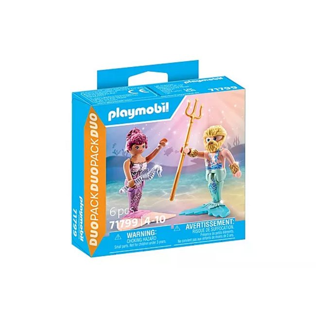 Playmobil Duo Pack - 71799  Mermaid and Triton