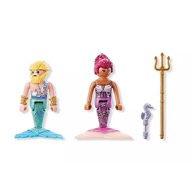 Playmobil Duo Pack - 71799  Mermaid and Triton