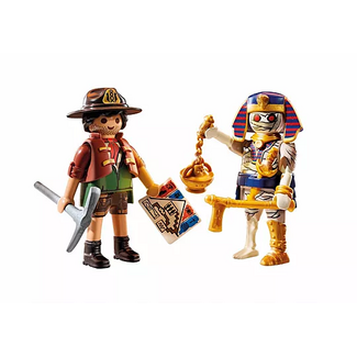 Playmobil Duo Pack - 71796  Treasure Hunter and Mummy