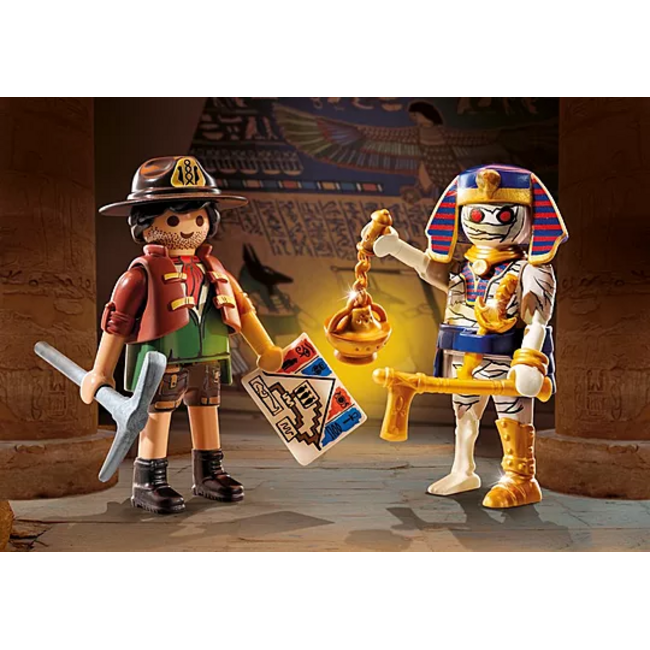 Playmobil Duo Pack - 71796  Treasure Hunter and Mummy