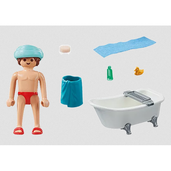 Playmobil Special Plus - Man with Bathtub 71167