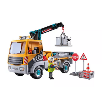 Playmobil Action Heroes - 71750 Construction Truck with Crane