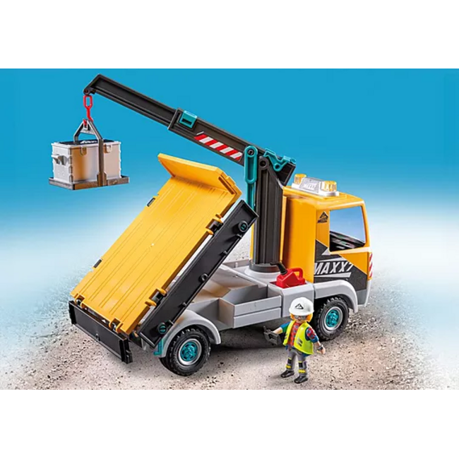 Playmobil Action Heroes - 71750 Construction Truck with Crane