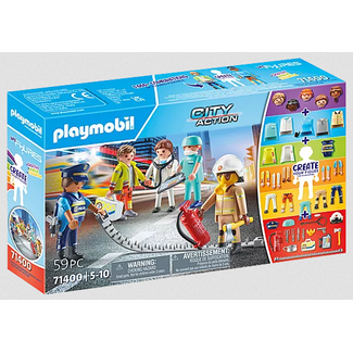 Playmobil City Action - My Figures: Rescue Team 71400