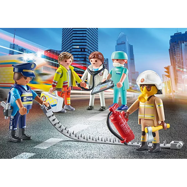Playmobil City Action - My Figures: Rescue Team 71400