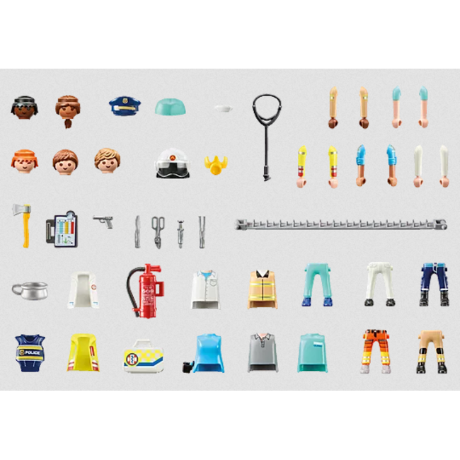 Playmobil City Action - My Figures: Rescue Team 71400