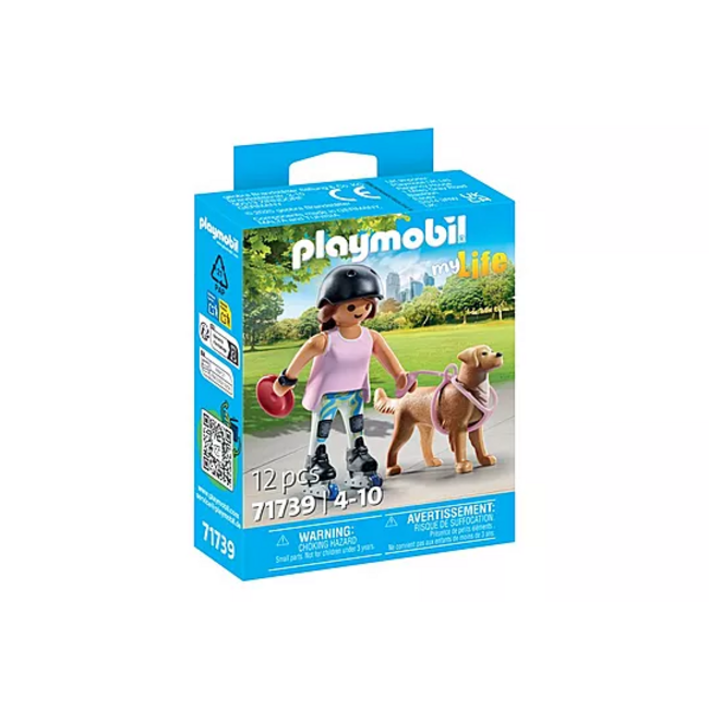 Playmobil My Life - 71739  Skater with Retriever