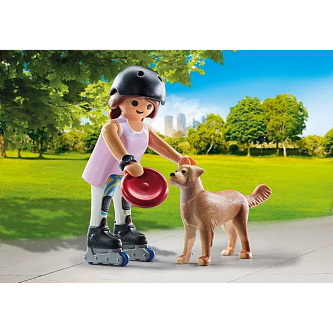 Playmobil My Life - 71739  Skater with Retriever