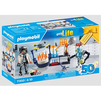 Playmobil My Life - 71450 Researchers with Robots