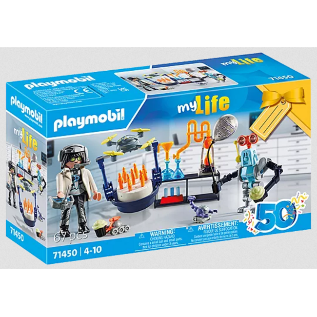 Playmobil My Life - 71450 Researchers with Robots