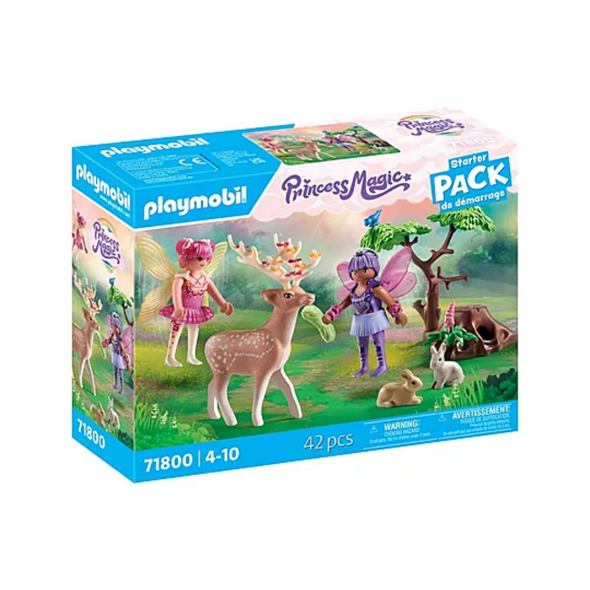 Playmobil Princess Magic - 71800 Starter Pack Fairies with Forest Animals