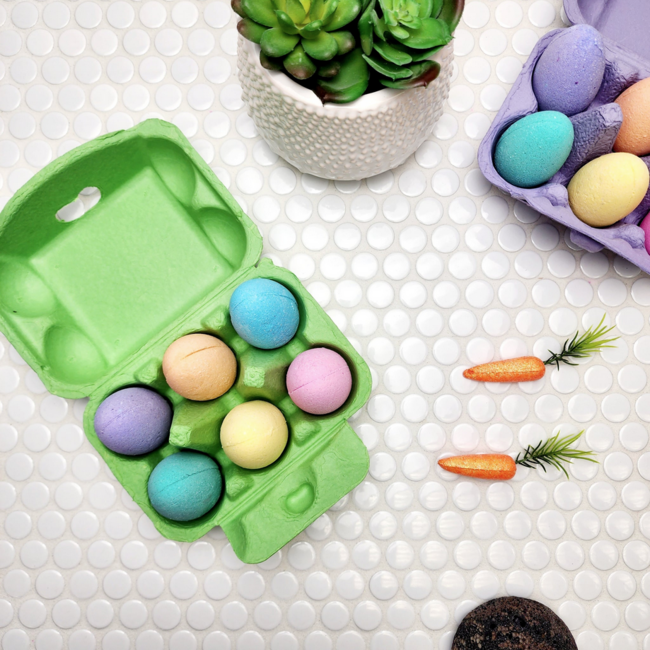 Happy Hippo Happy Hippo Easter Egg Bubble Bombs - 6 Pack