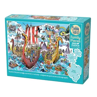 Cobble Hill Puzzle Family Puzzle 350pc Viking Voyage 47033