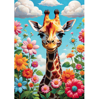 Enjoy Puzzles 1000pc -  Cute Giraffe