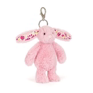 Jellycat Jellycat - Blushkin Blossom Bunny Bag Charm