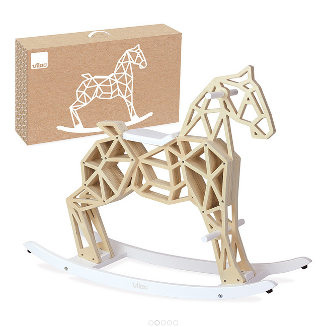Fire the Imagination Vilac- Diamond Rocking Horse