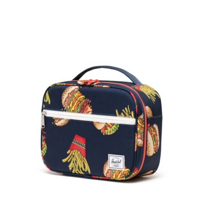 Herschel Pop Quiz Lunch Box Little Herschel Burgers and Fries