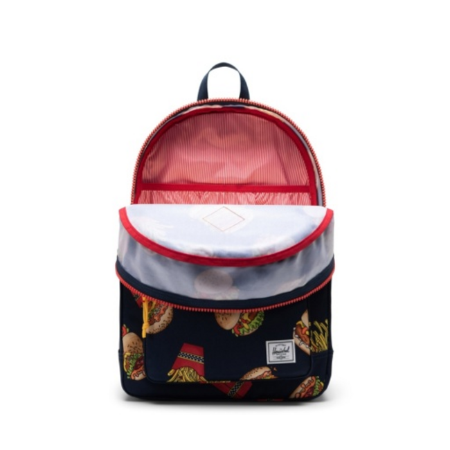 Herschel Heritage Youth Backpack Burgers and  Fries