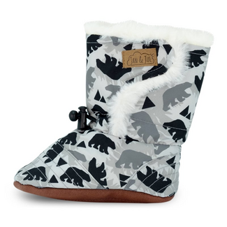 Jan & Jul Stay-Put Winter Booties - Bear