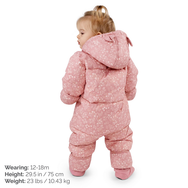 Jan & Jul Toasty-Dry Puffy Suit - Prarie Flowers