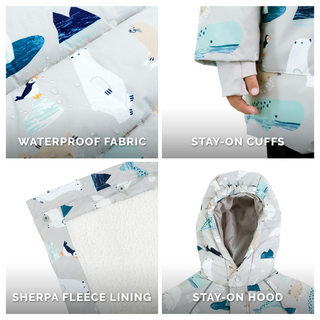 Jan & Jul Toasty-Dry Puffy Coat - Oat