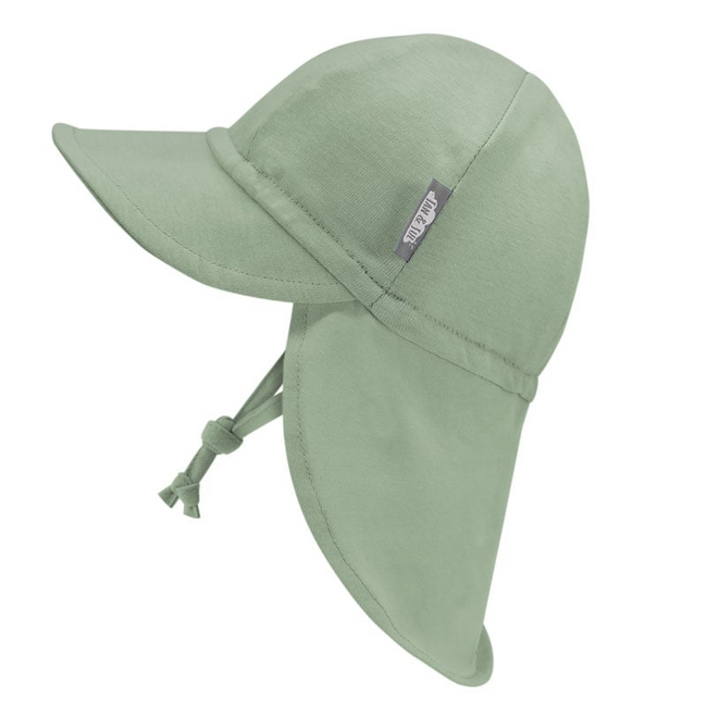 Jan & Jul Sun Soft Baby Cap - Juniper Green