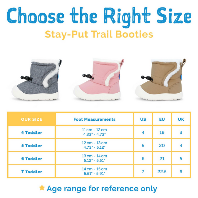 Jan & Jul Stay Put Trail Booties - Bear