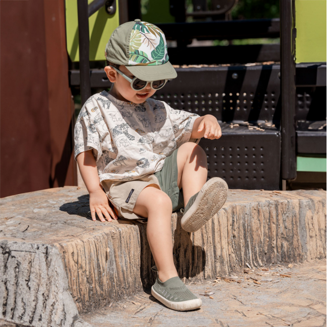 Jan & Jul Breeze Knit Shoes - Army Green