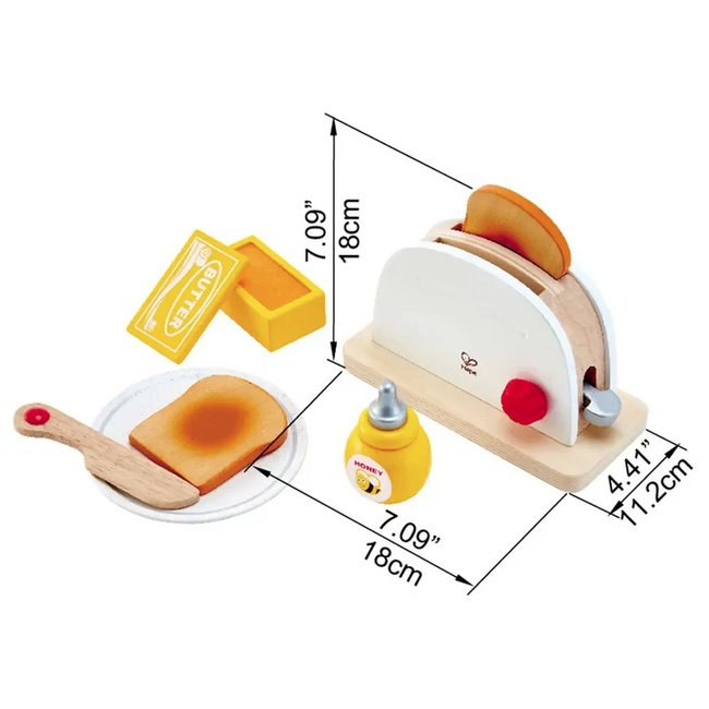 Hape - Pop-up Toaster Set  E3148
