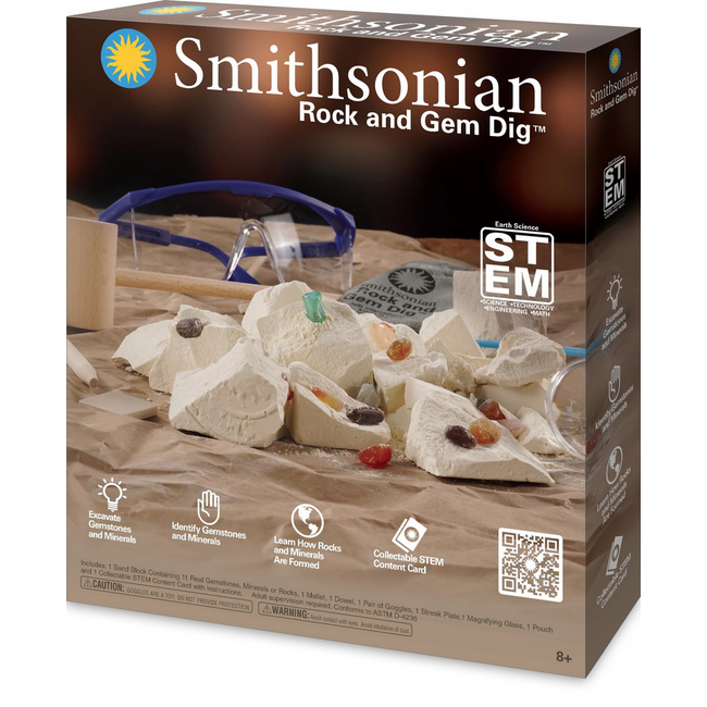 ++Smithsonian Rock and Gem Dig Kit