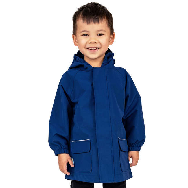 Jan & Jul Puddle-Dry Rain Jacket Shell (Thin Liner) Nebula Blue