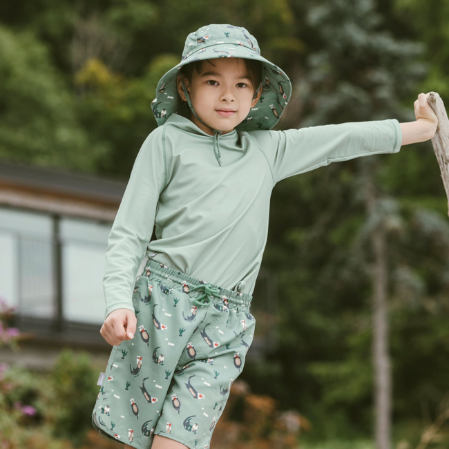 Jan & Jul Long Sleeve UV Top - Sage Green