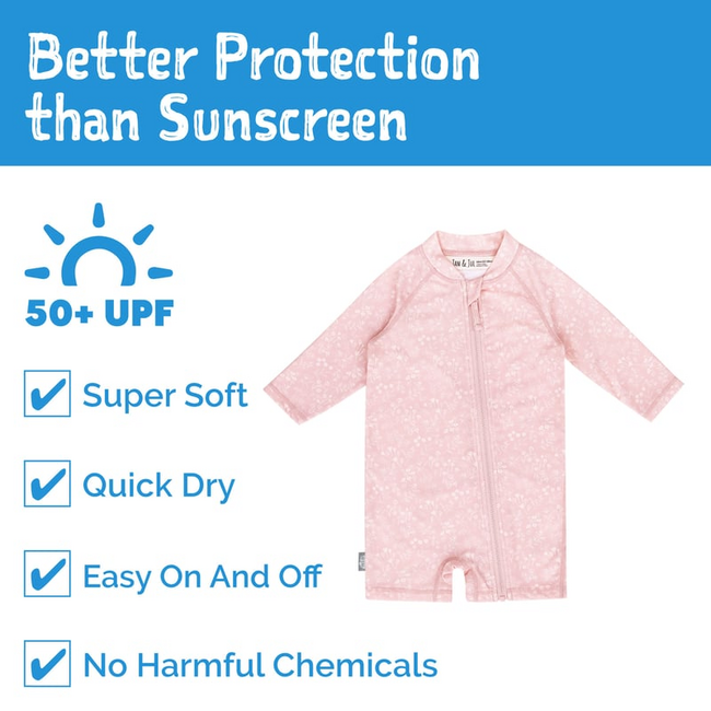 Jan & Jul UV Jumpsuit - Pink Prairie