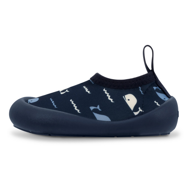 Jan & Jul Water Play Shoes - Navy Whale Tails