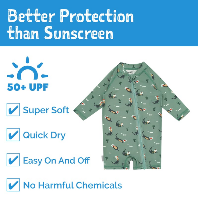 Jan & Jul UV Jumpsuit - Otter