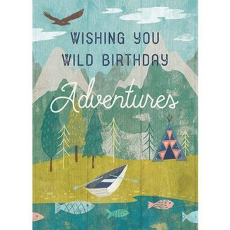 Greeting Card - Calypso Cards - Wild Adventures CC1287