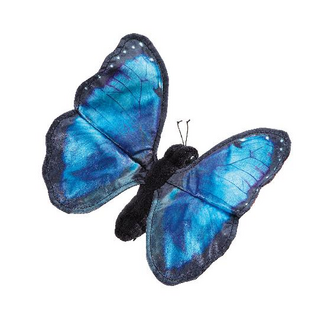 Fire the Imagination Folkmanis - Blue Morpho Butterfly Puppet