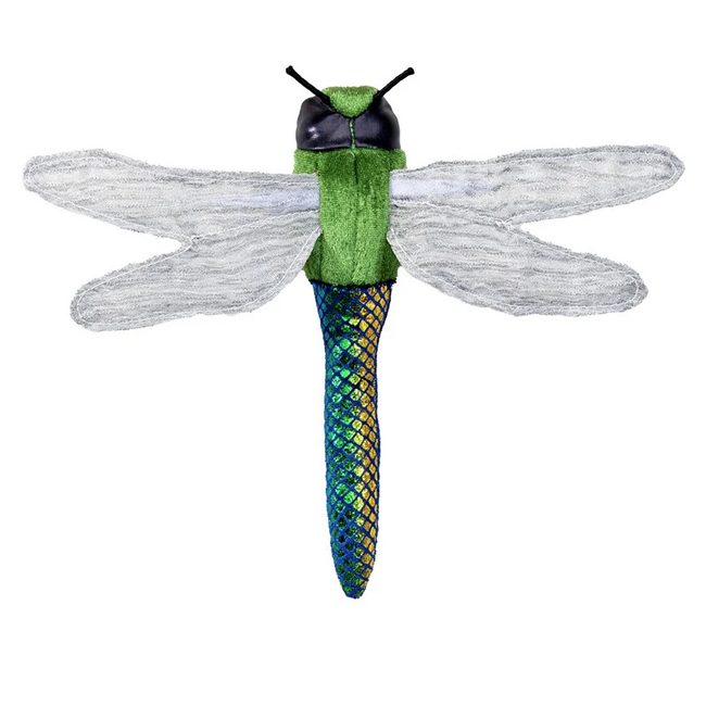 Fire the Imagination Folkmanis - Mini Dragonfly Finger Puppet