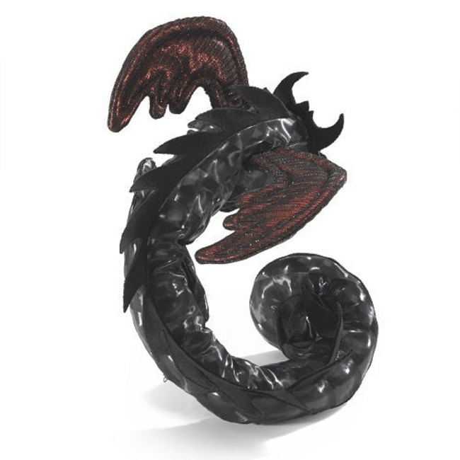 Fire the Imagination Folkmanis - Dragon Wristlet Midnight
