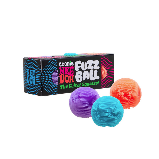 NeeDoh - Teenie Fuzz Ball 3pk