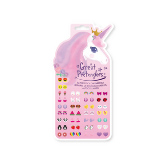 Great Pretenders Unicorn Stick On Earrings 30 Pairs