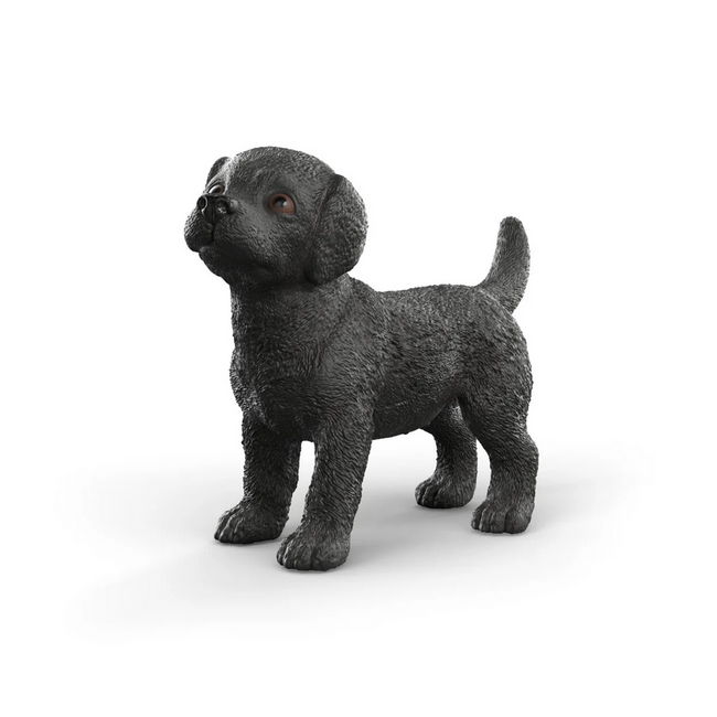 Schleich Farm World Green Dot Black Labrador Puppy 14922