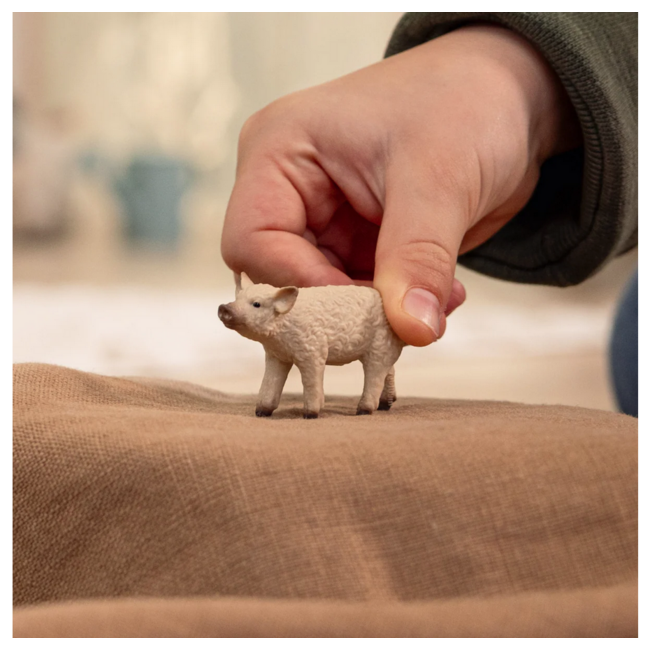 Schleich Farm World Green Dot  Mangalica Piglet 14893
