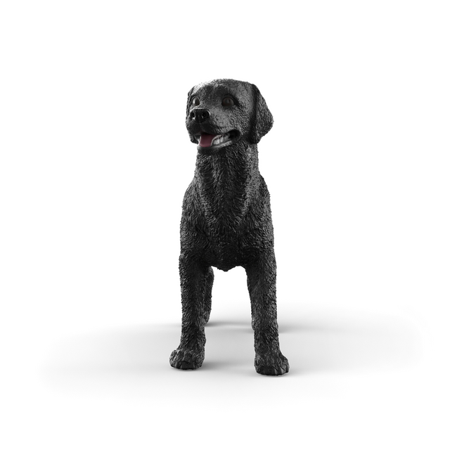 Schleich Farm World Red Dot  Black Labrador Female 14923
