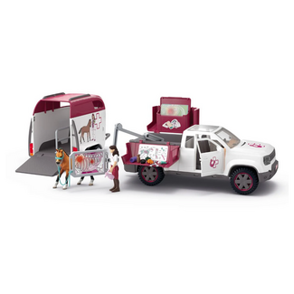 Schleich Horse Club Mobile Vet with Trailer 42704