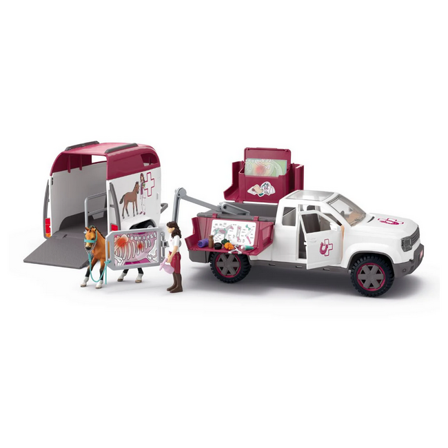 Schleich Horse Club Mobile Vet with Trailer 42704