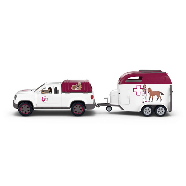 Schleich Horse Club Mobile Vet with Trailer 42704