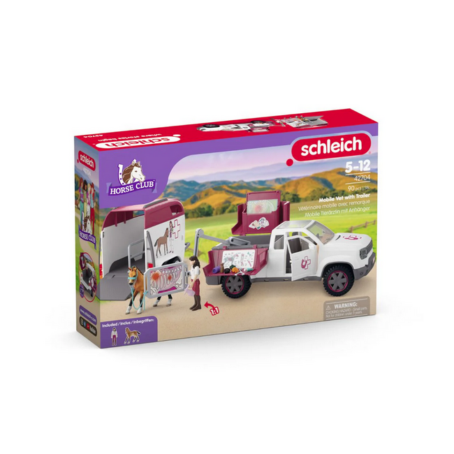 Schleich Horse Club Mobile Vet with Trailer 42704