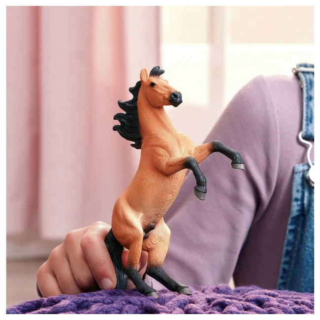 Schleich Horse Club Brown Dot Mustang Stallion 14921