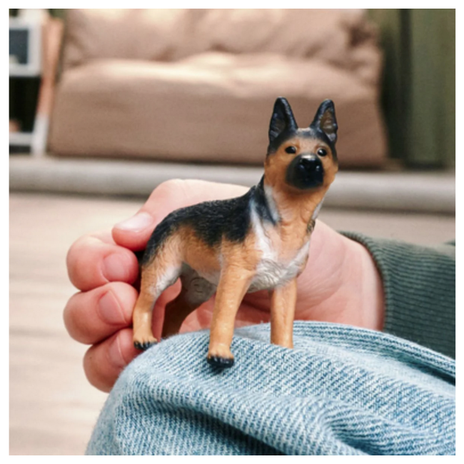 Schleich Farm World Red Dot German Shepherd Female 14924